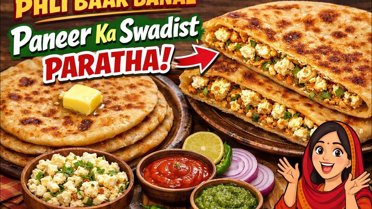 पहली बार बनाई पनीर का स्वादिष्ट पराठा 😋🤤👌#phli bar bnae paneer ka paratha o v swedist# daily vlogs 