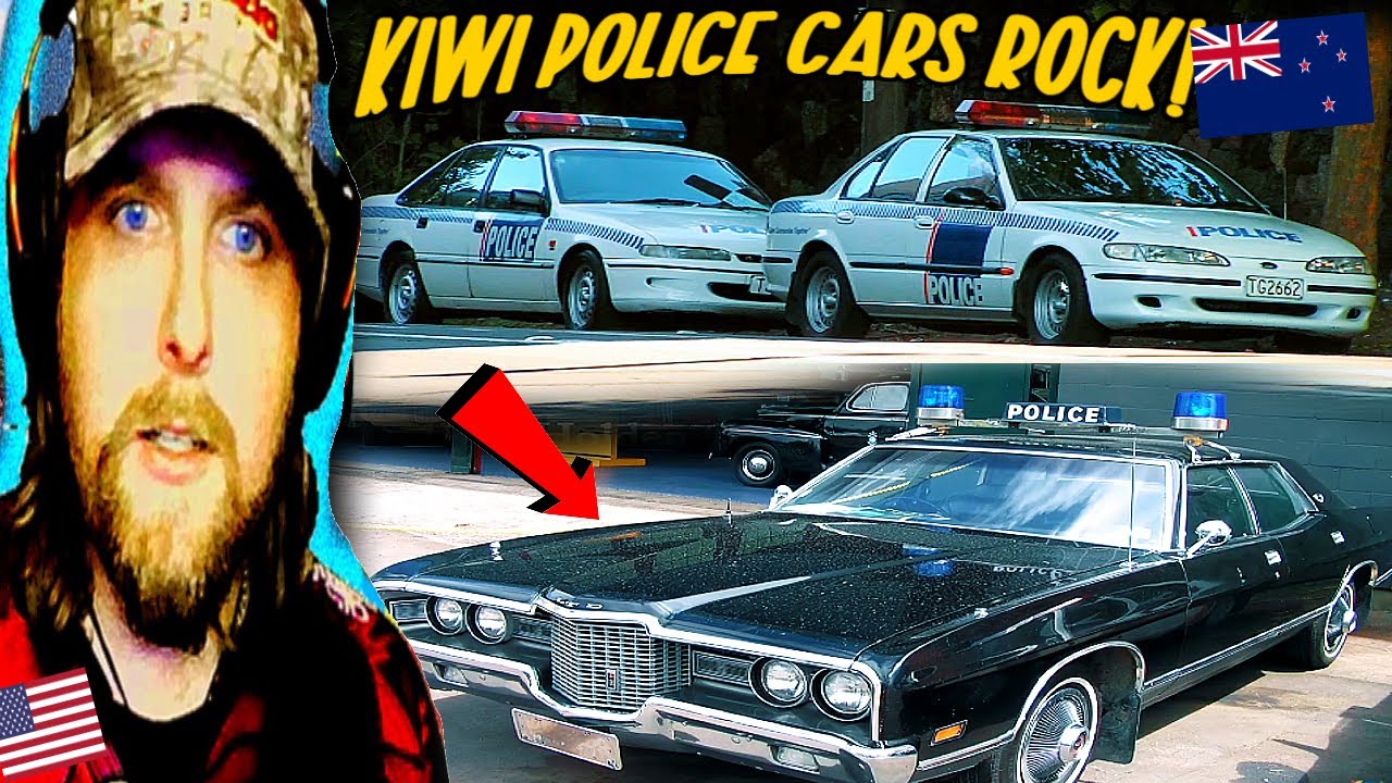 American Reacts to A Century of New Zealand Police Vehicles