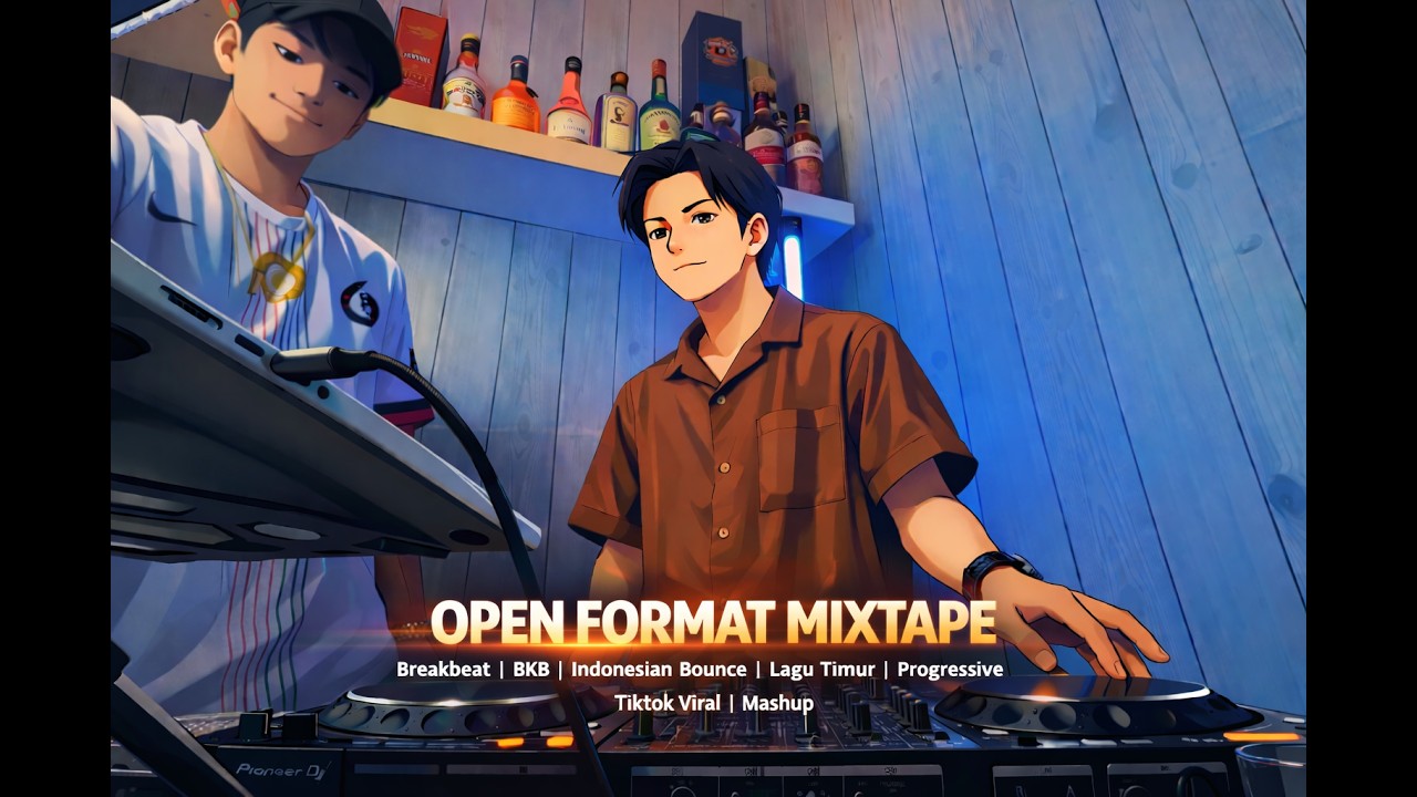 OPEN FORMAT MIXTAPE (Breakbeat, BKB, Indobounce, Lagu Timur, Progressive, BLB, Mashup, Tiktok Viral)