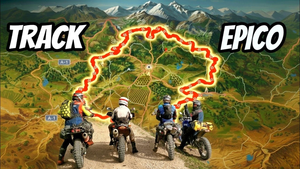 😍Recorremos NAVARRA por PISTAS RUTA OFFROAD con MOTOS TRAIL y ENDURO desde el PIRINEO al DESIERTO