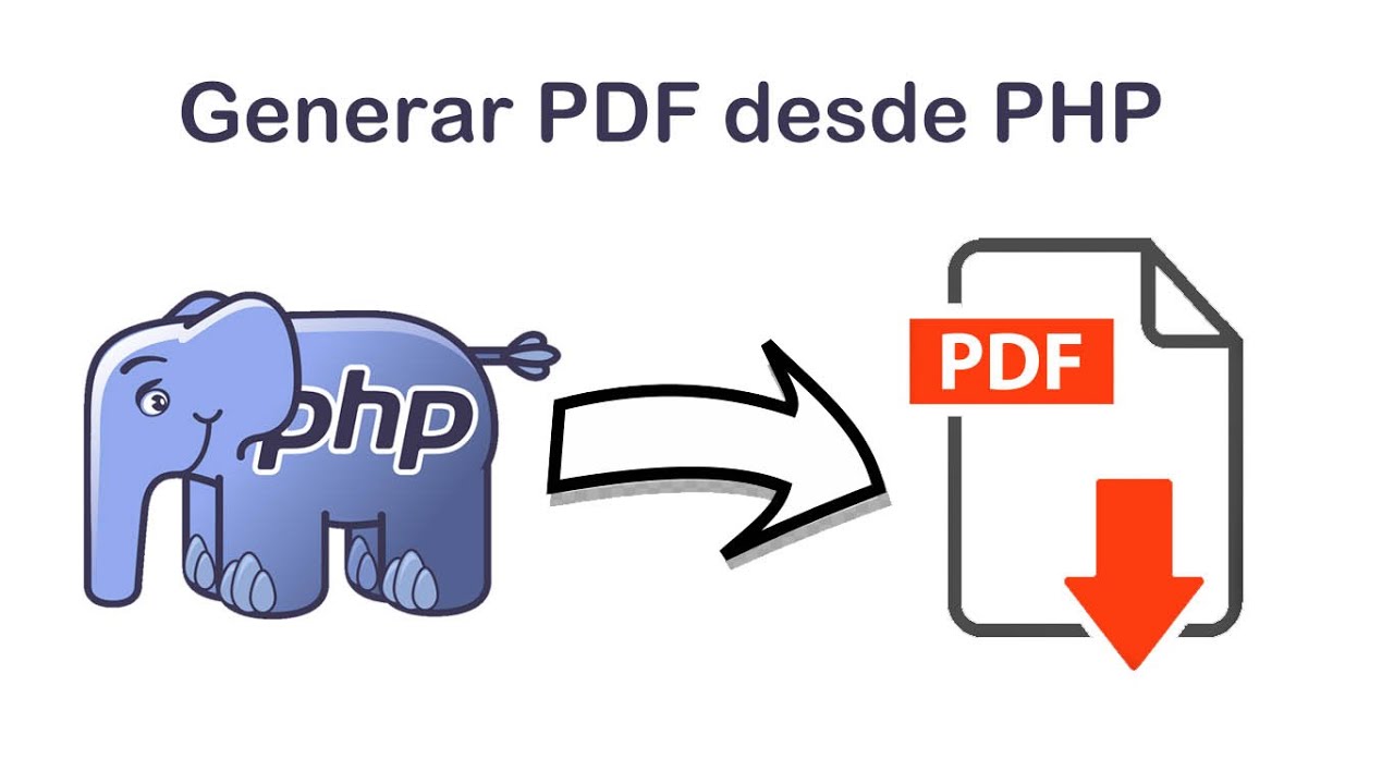 Generar Pdf desde PHP