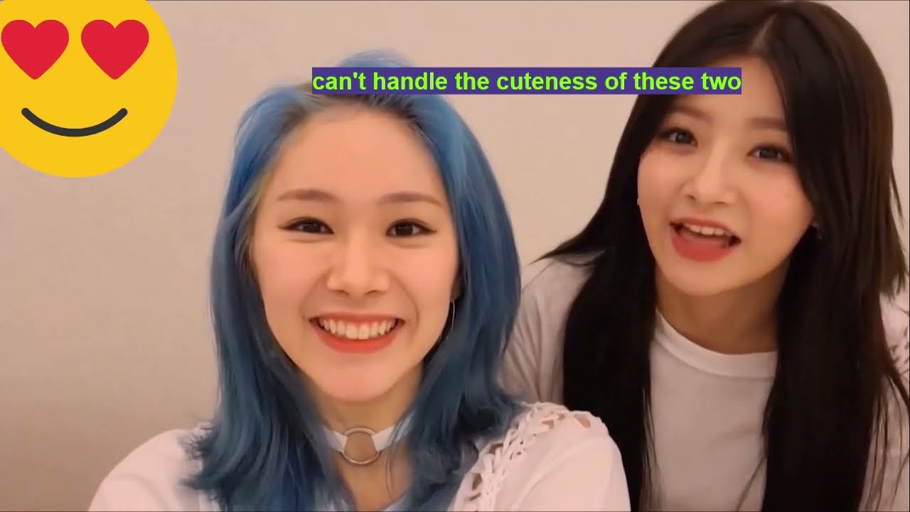 EVERGLOW Mia and Yiren moments(first era)