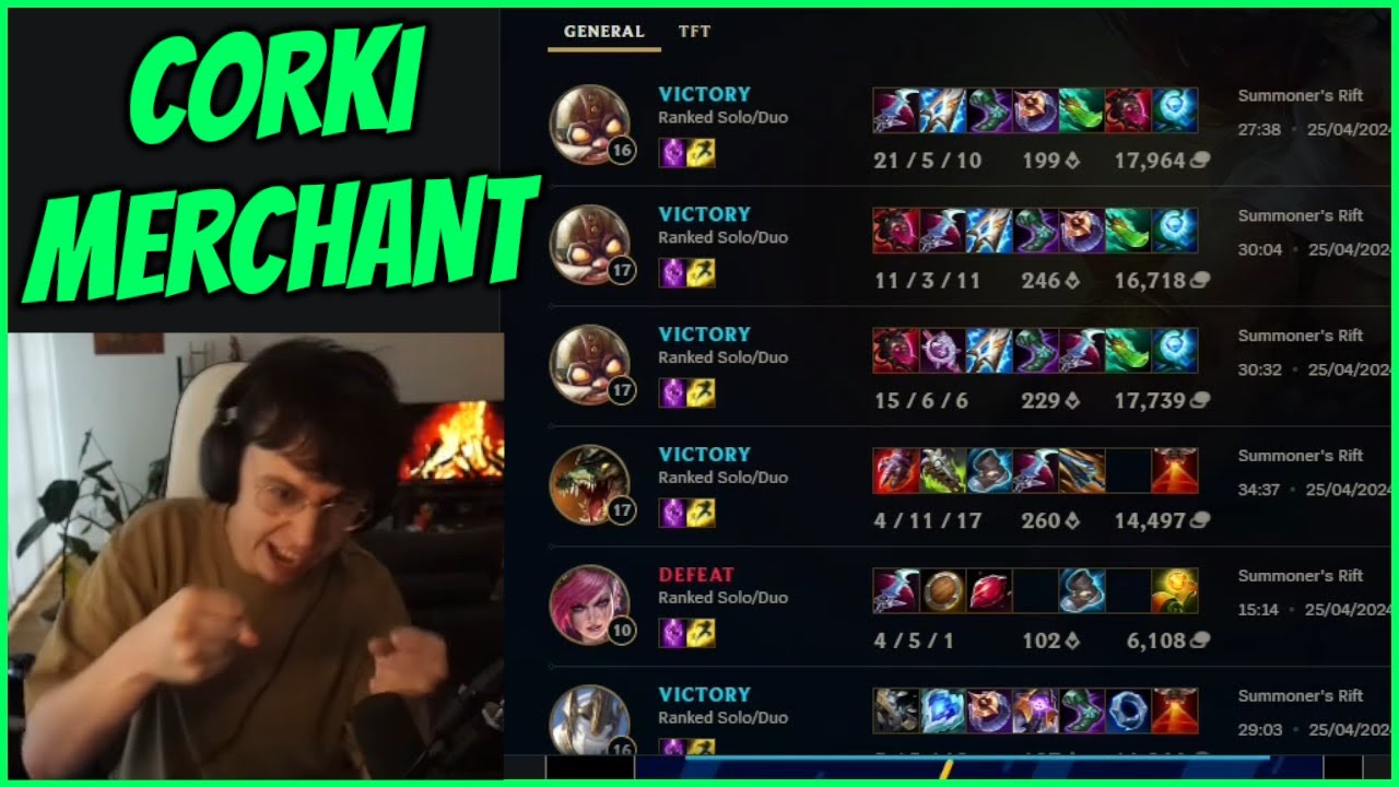 Caedrel Loses It After Becoming A Corki Merchant
