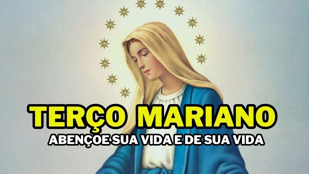 TERÇO MARIANO 06/03/2026 | REZE E ABENÇOE SUA VIDA E DE SUA FAMÍLIA