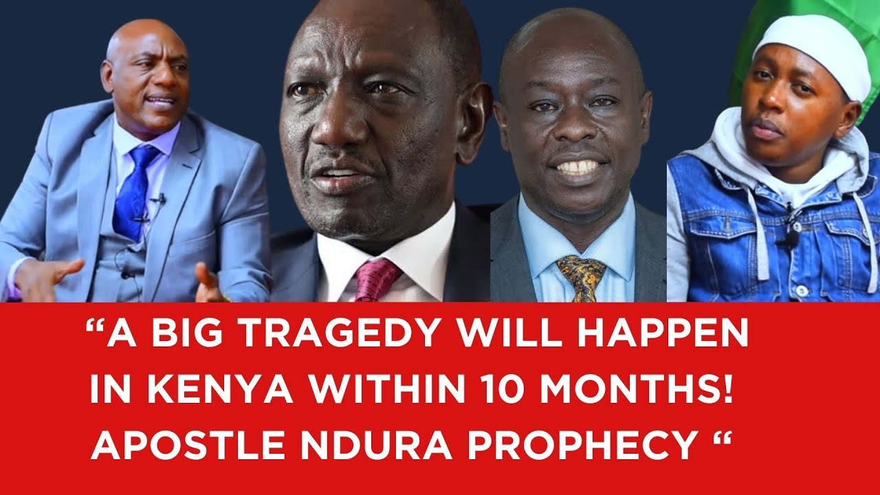 “SPIRITUALLY KENYA HAS NO PRESIDENT 🇰🇪 A TRAGEDY IS COMING  😭” -APOSTLE NDURA WARUINGE PROPHECY!