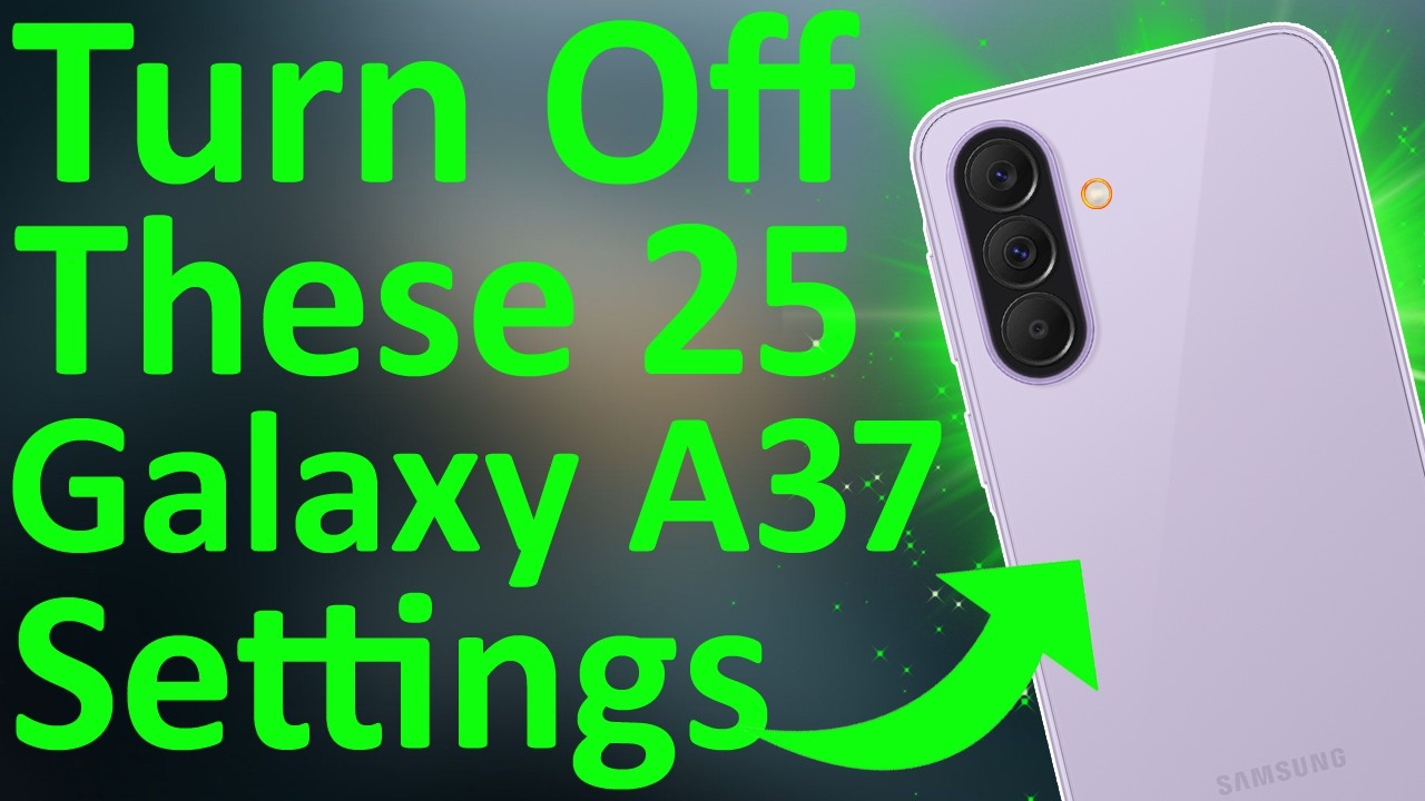 Samsung Galaxy A37 5G 25+ Hidden Settings ⚡ Over Heating & Battery Drain Problems Solved 🔥🔥🔥