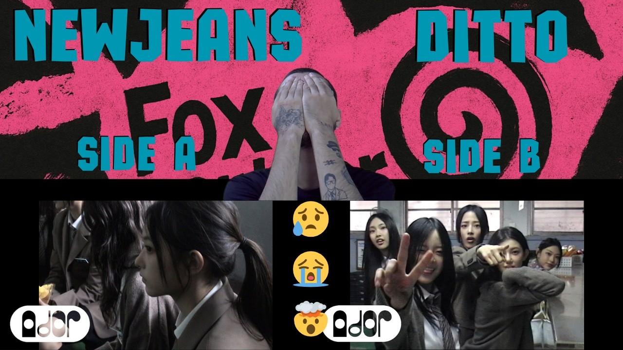 NewJeans 'Ditto' Official MV - Both sides REACTION - First time listening to them. Nostalgic and sad