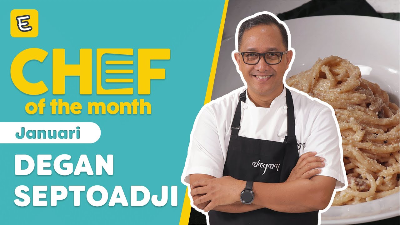 RESEP SPAGHETTI CARBONARA - CHEF DEGAN SEPTOADJI | #CHEFOFTHEMONTH JANUARI’21 | ENDEUS.TV