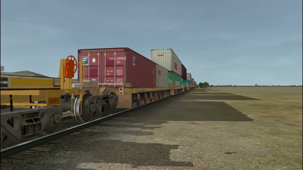 ORTS: Fast UP C45ACCTE #7394 SB IMNLA-02 At Oxnard, CA