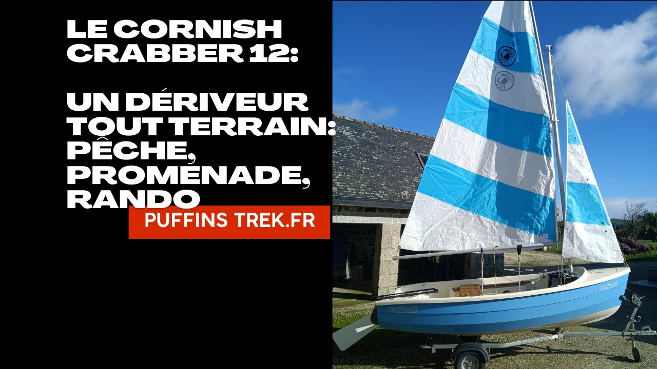 🦀Cornish Crabber 12 : Le Dériveur Tout-En-Un pour Naviguer, Pêcher et Explorer !🦀