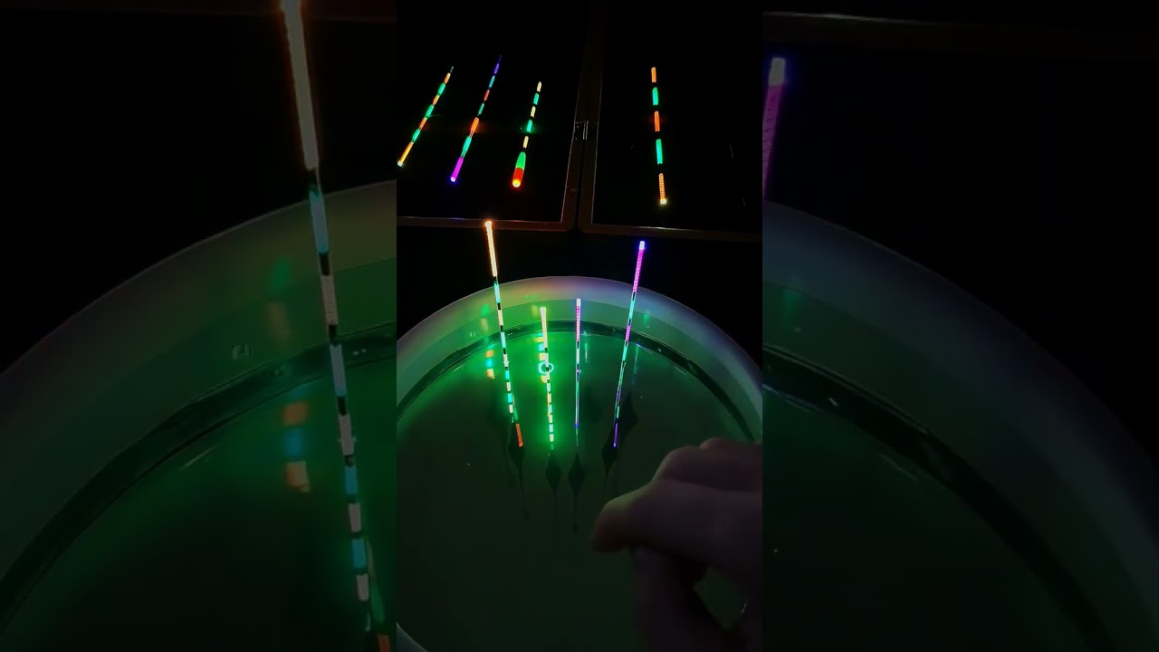 Night fishing float with smart light stick fishing gear and tools #fishing #fishinggear #fishingtool