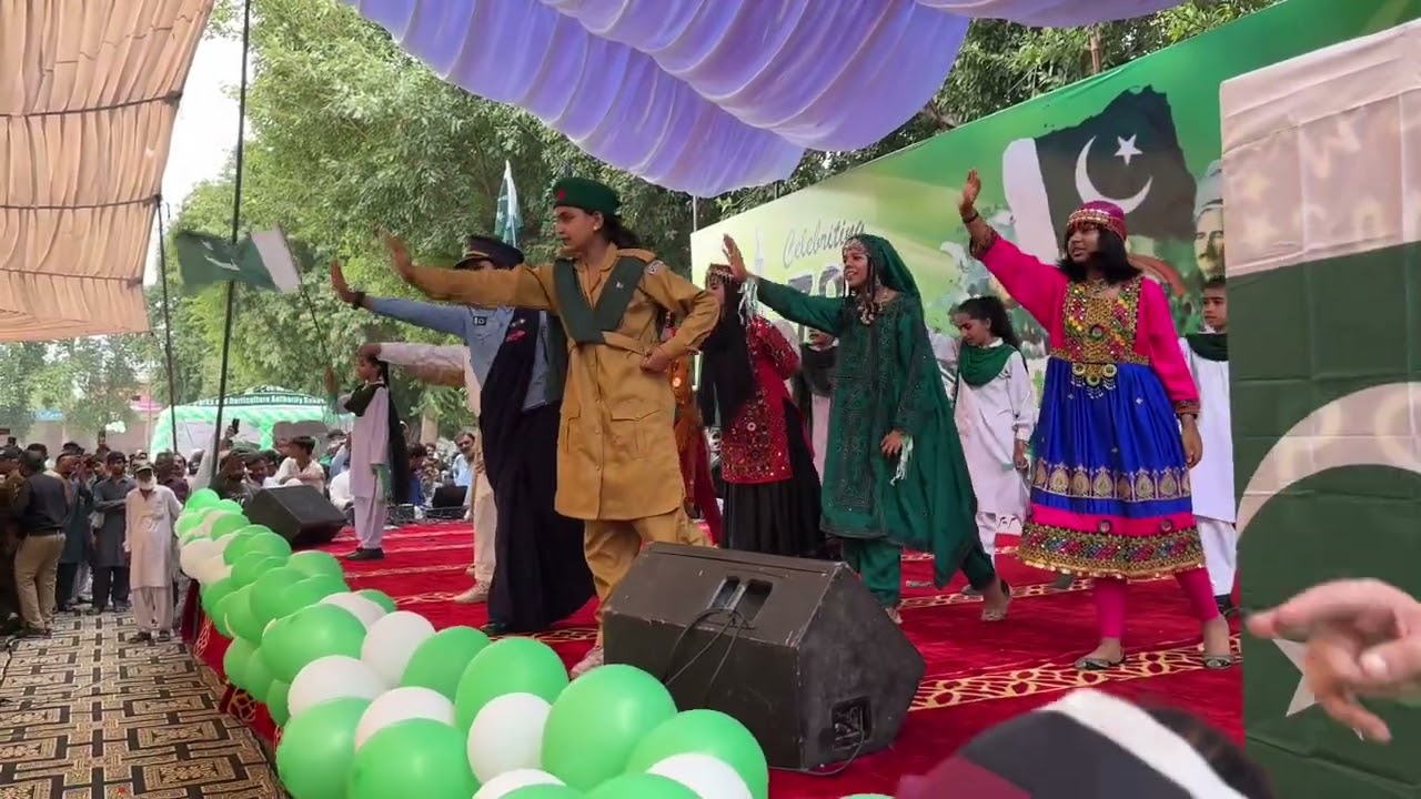Kids tableau for Independence Day ￼