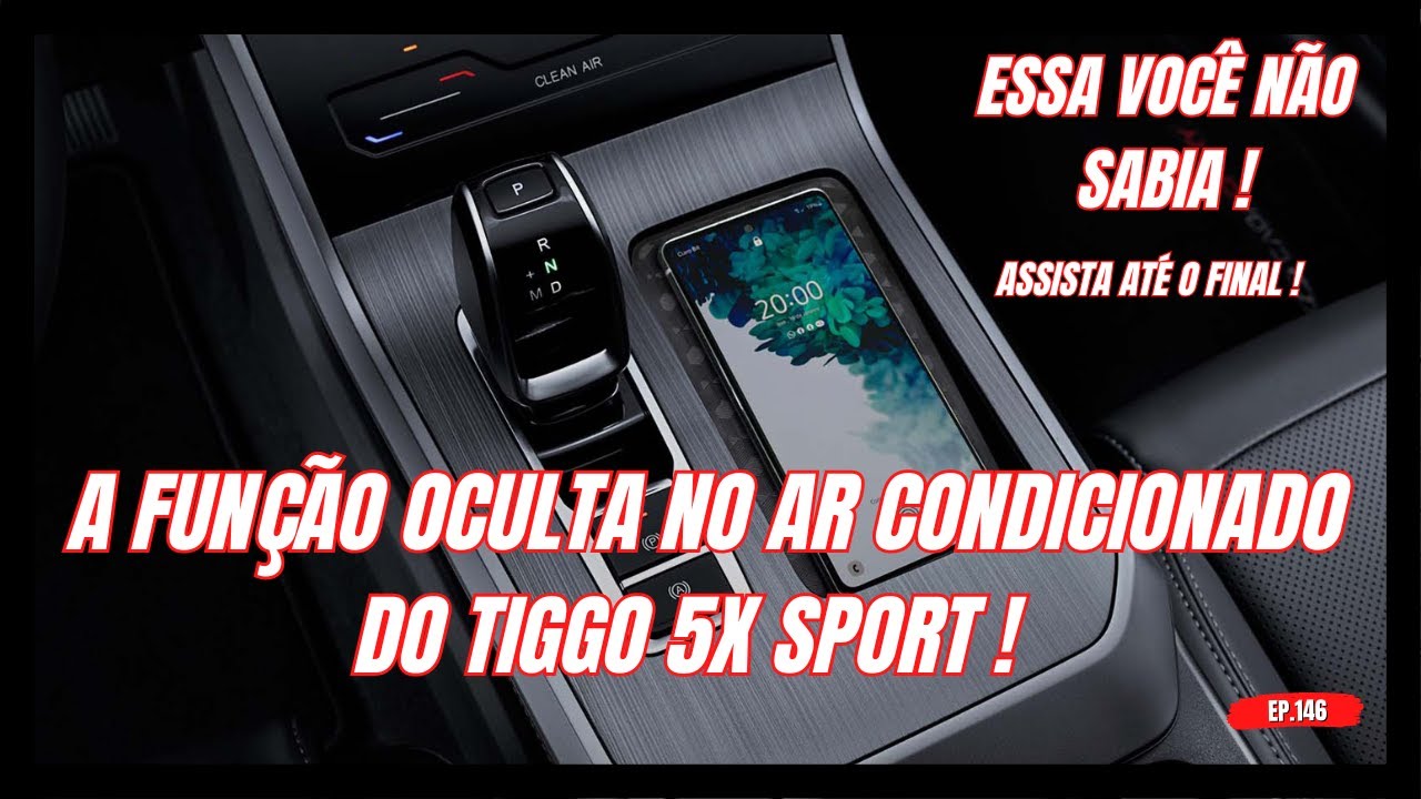 COMO UTILIZAR O AR CONDICIONADO DO TIGGO 5x SPORT E O SEGREDO OCULTO ! #caoachery #tiggo5x #chery