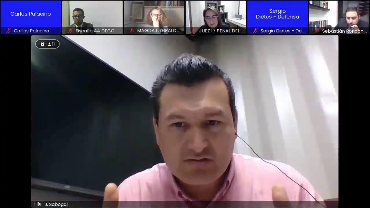 🔴 EN VIVO | Audiencia de individualización de pena y sentencia a Carlos Palacino Antía