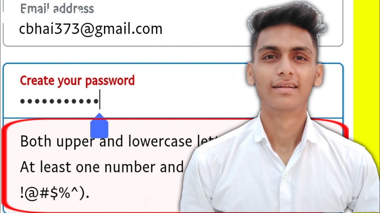 Fix Password 8 Characters or Longer At Least One Number or Symbol  @#$%^| Paypal Account Problem Fix