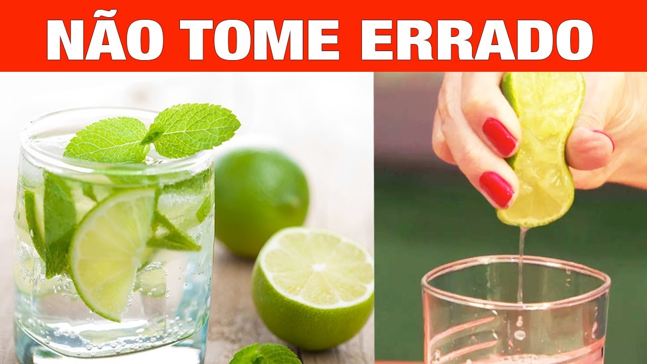 ÁGUA COM LIMÃO para EMAGRECER, BELEZA e SAÚDE - Como tomar certo!