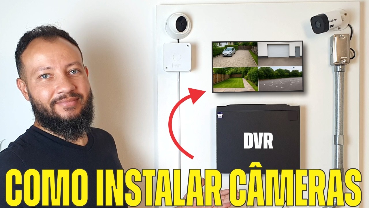 Como Instalar Kit de Câmeras de Segurança CFTV | Configuração + Dicas Importantes