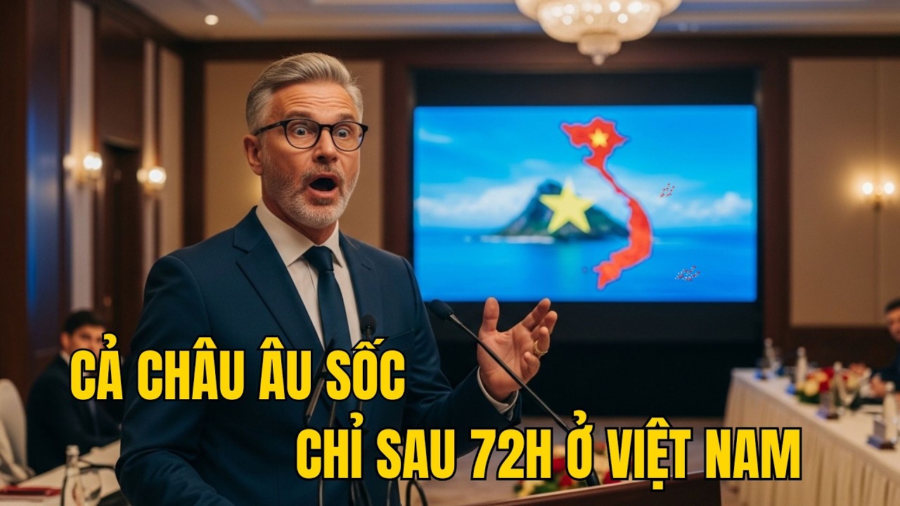 Giáo sư châu Âu coi thường Việt Nam - rồi bật khóc giữa đường sau 72 giờ