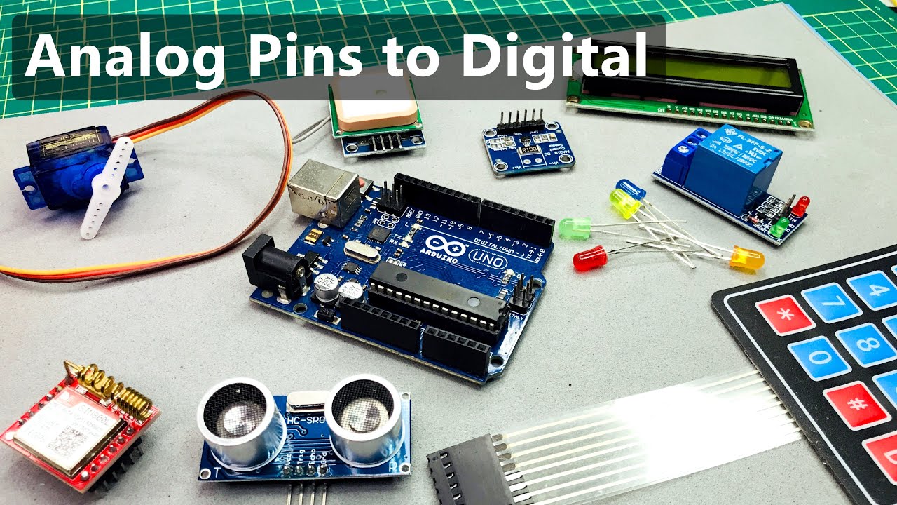 Arduino Analog Pins as Digital Pins SECRET..! ! | Multiple Sensors with Arduino | Arduino More Pins