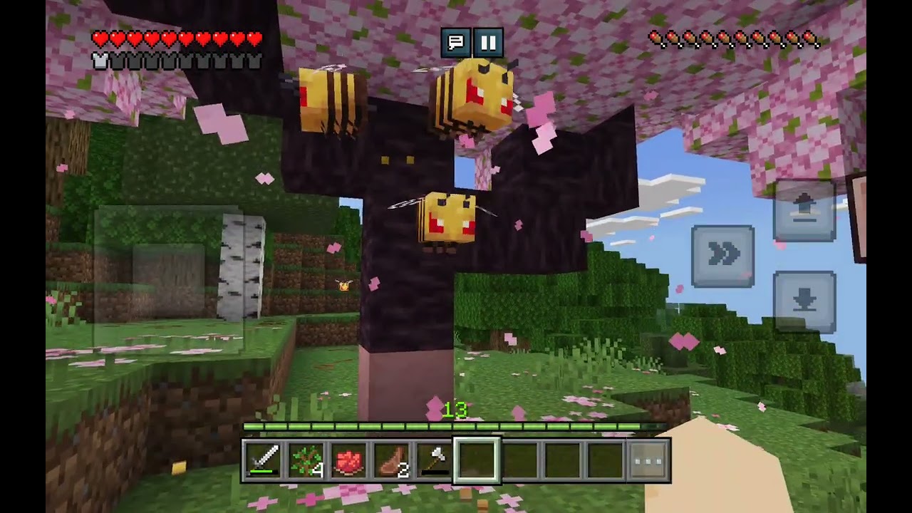 I made 3. Parts of my house and I found a ton of coal.