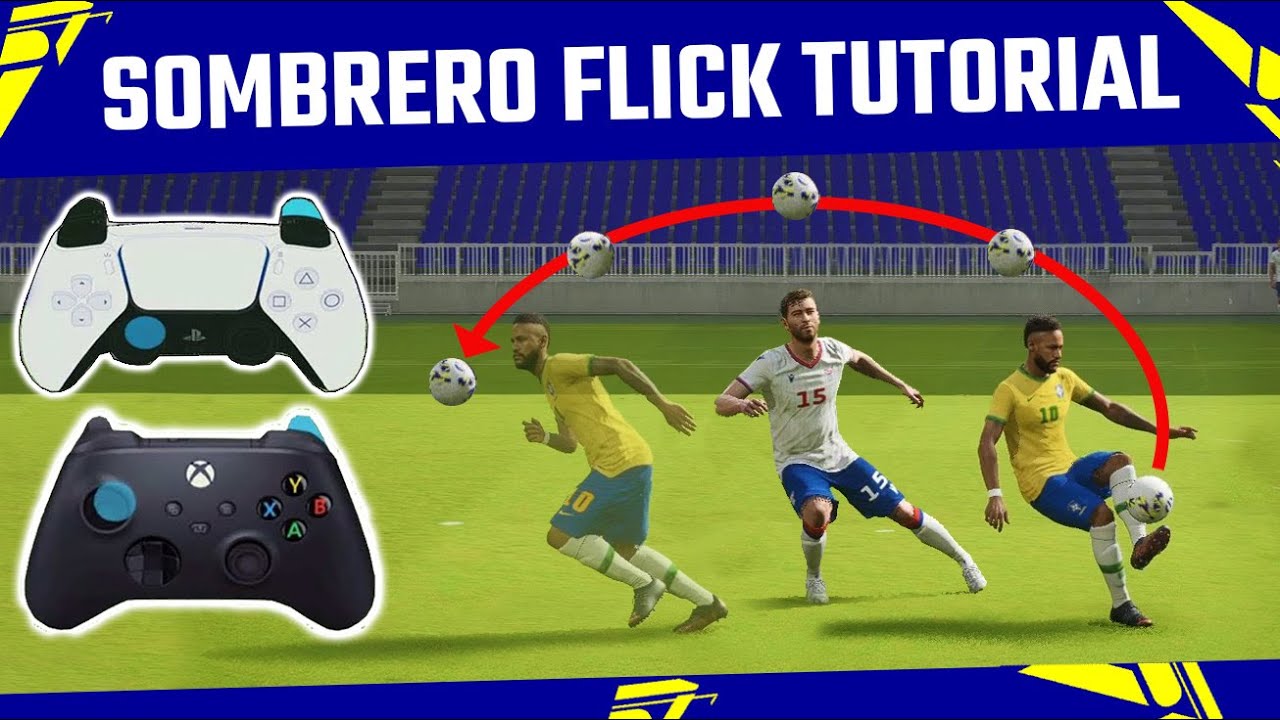 eFootball 2022 Sombrero Flick Tutorial - Playstation, Xbox , PC