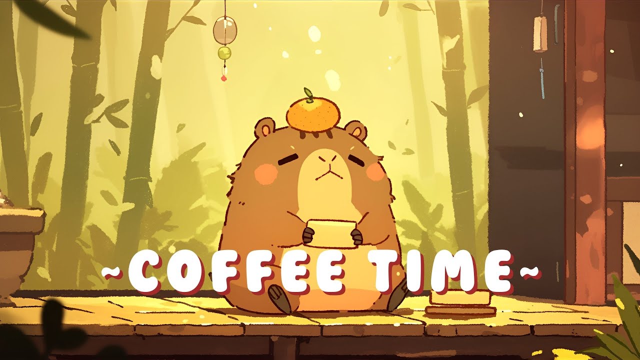 Capybara Study Beats - Relaxing Tunes Collection ~ Peaceful Flow ~ 🦫 🌿 ☕