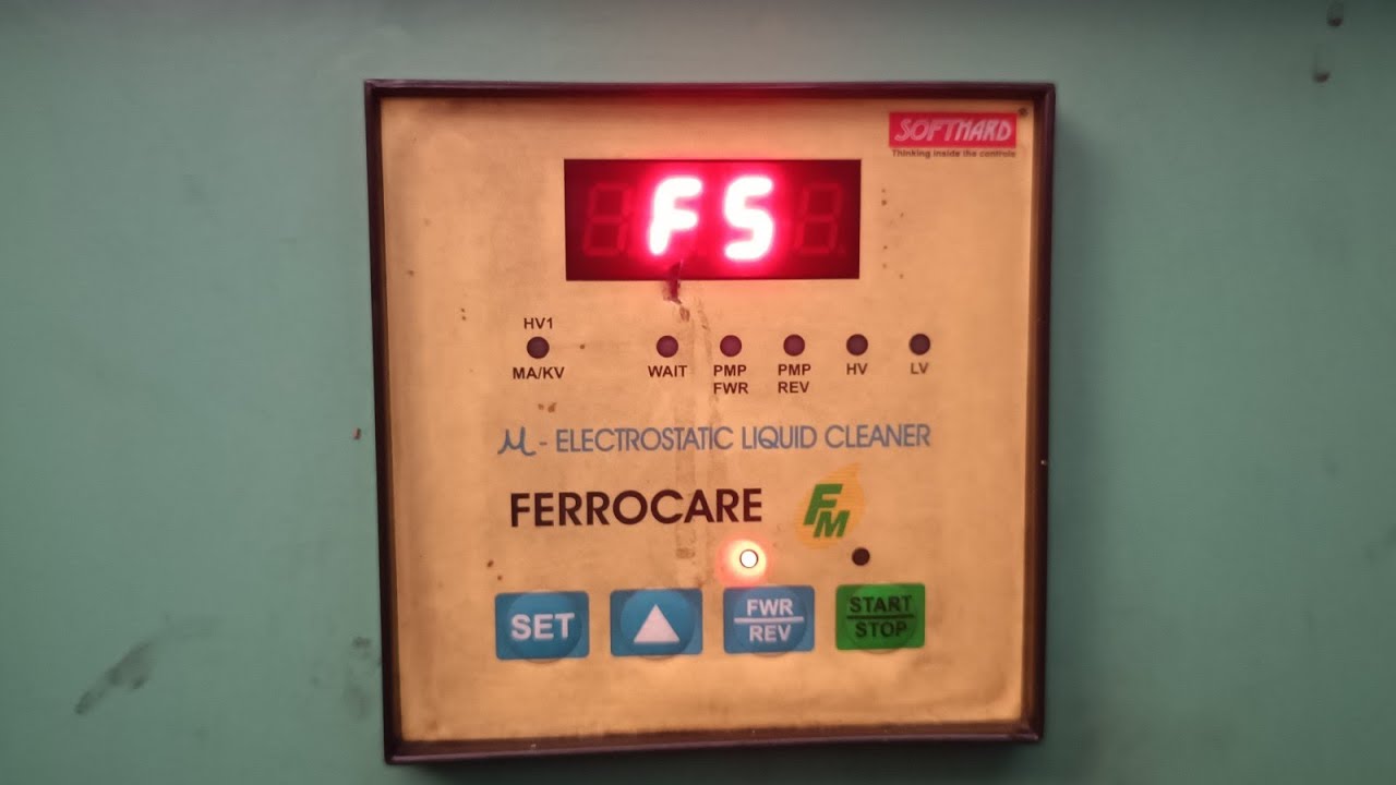 FS error problem solve on elc oil filter machine. ELC 50C FS PROBLEM SOLVE.@OMElectricalWork
