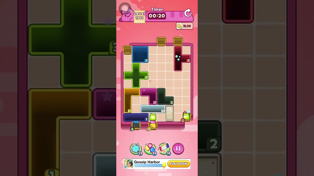 Drop the Cat Level 1901 1902 1903 1904 1905