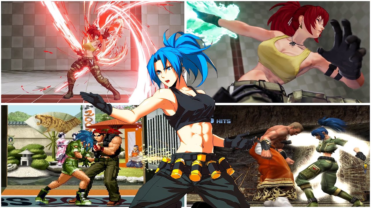 Evolution of Leona Heidern Super Moves (1996-2024)