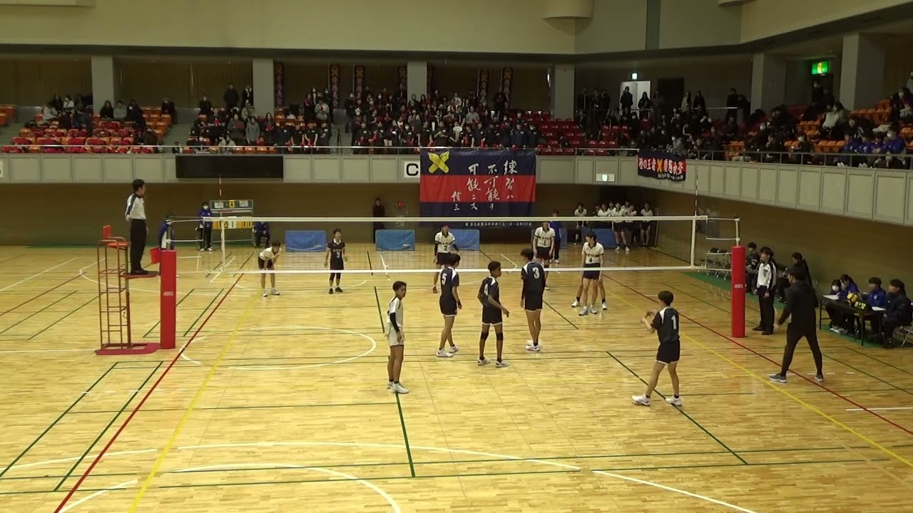 【波乱の展開⁉︎】慶應義塾×三浦学苑 1set 神奈川新人戦決勝