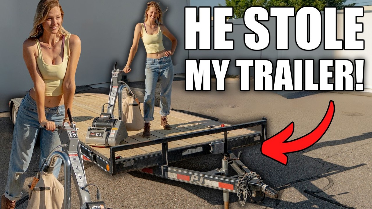 Restoring My STOLEN Trailer Just Days After I Got It Back!