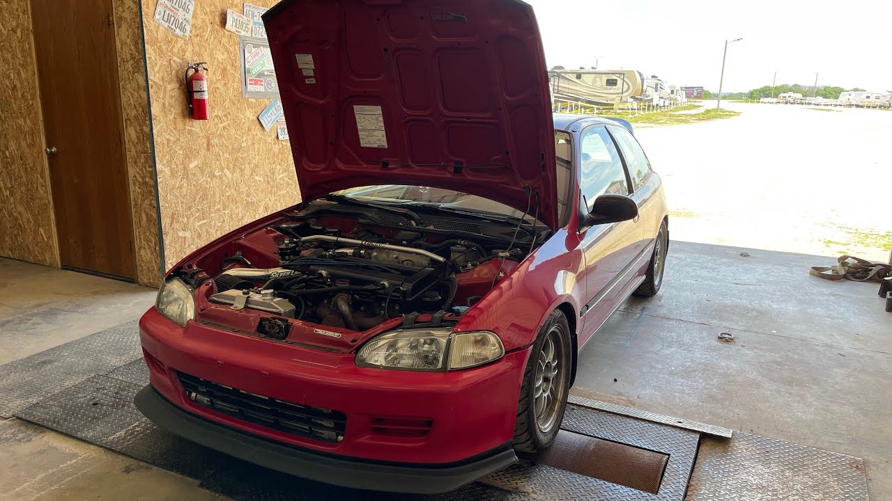 Например, Civic Hatch B18B Ls Turbo 300 WHP Dyno Tune And Street Pull Hondata S300