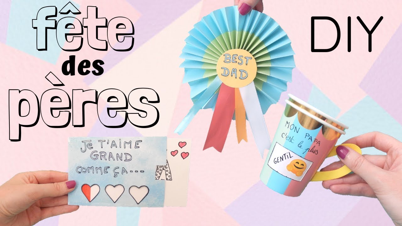 DIY [fr] : FÊTE DES PÈRES 2019 !! facile à faire