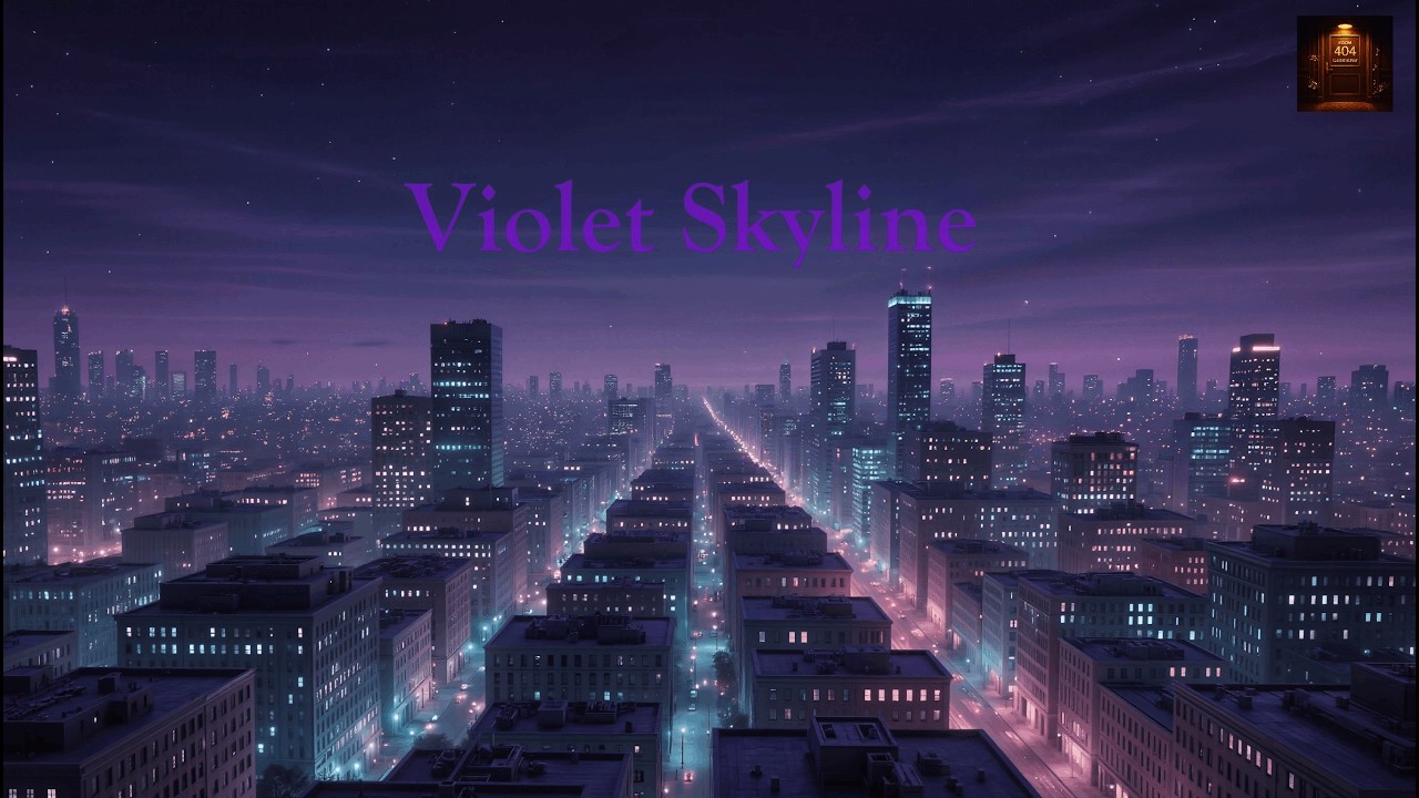 Violet Skyline – Nostalgic Synthwave Night City | Cinematic Pop