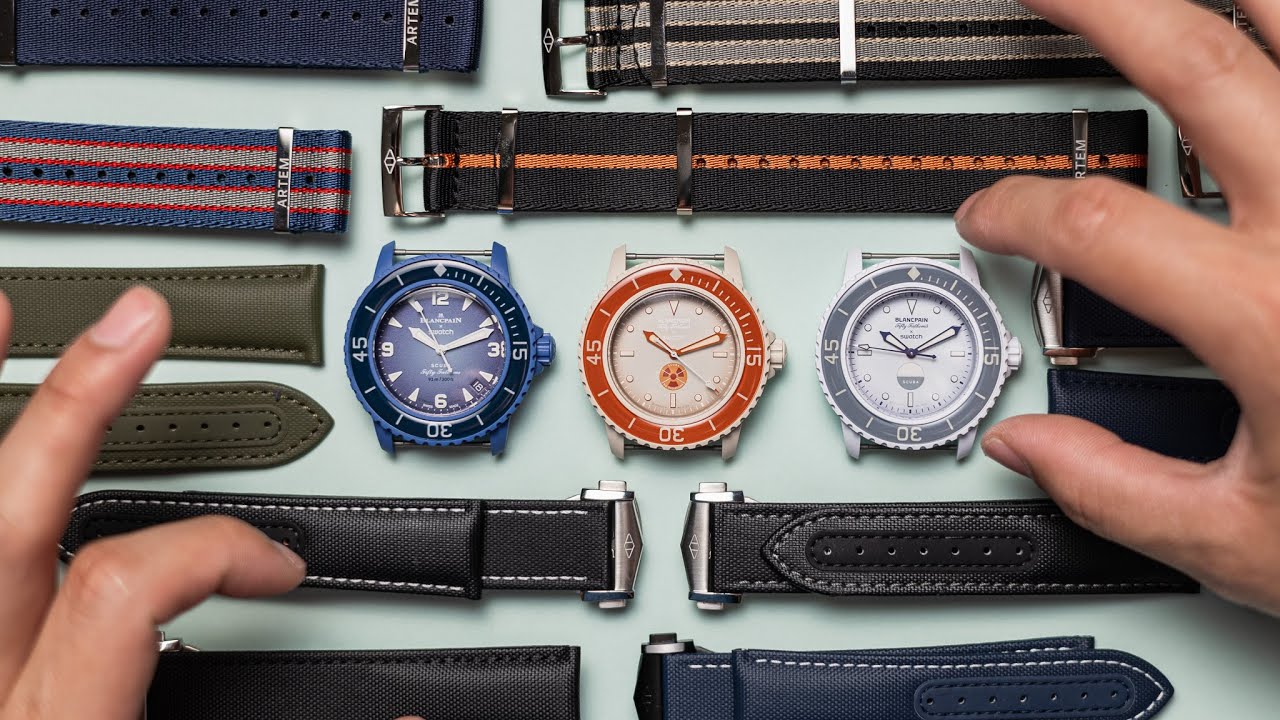 Лучшие ремешки для часов Blancpain x Swatch | Атлантика, Арктика, Антарктика
