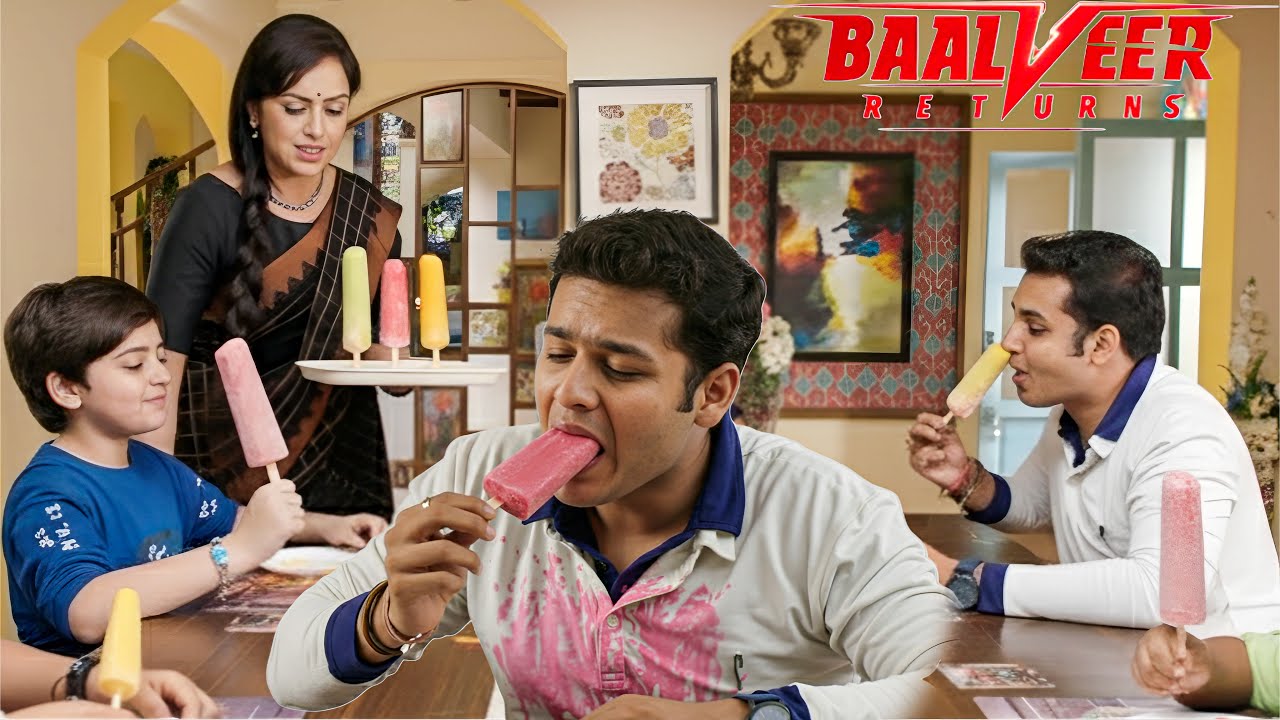बालवीर और विवान की आइसक्रीम टक्कर! बालवीर के कपड़े हुए बर्बाद || Baalveer Returns