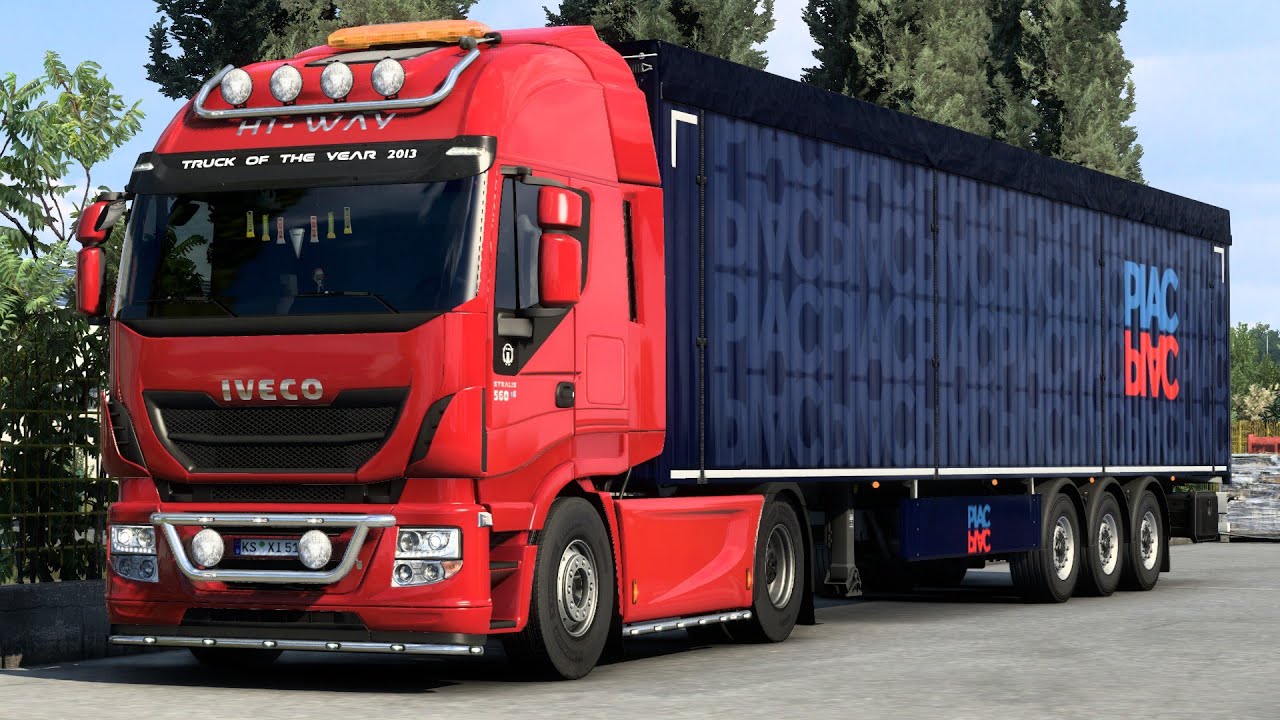 Iveco Stralis Hi-Way | 1.41 Euro Truck Simulator 2 Gameplay