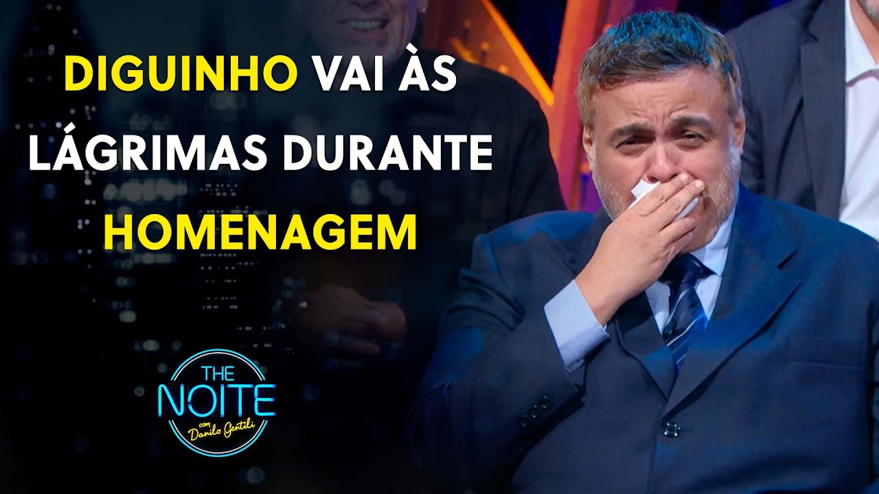 Diguinho Coruja recebeu uma homenagem especial do The Noite | The Noite (04/03/24)