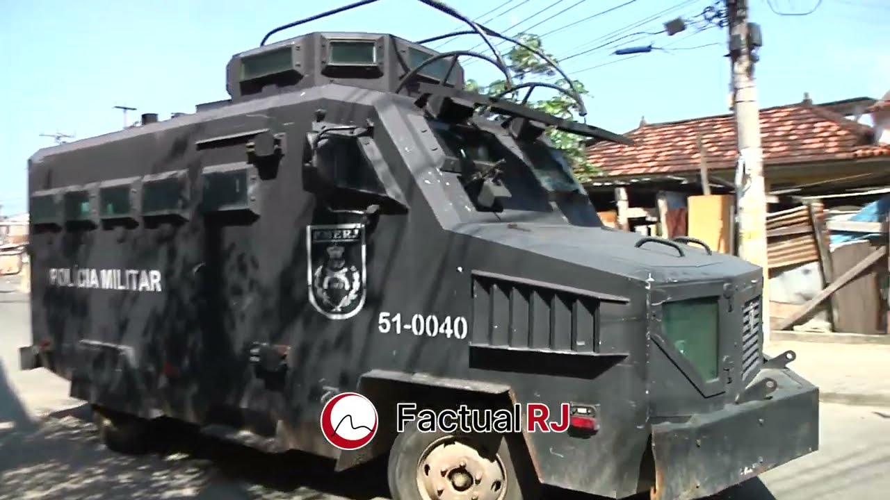 Operação policial na Serrinha com um intenso tiroteio