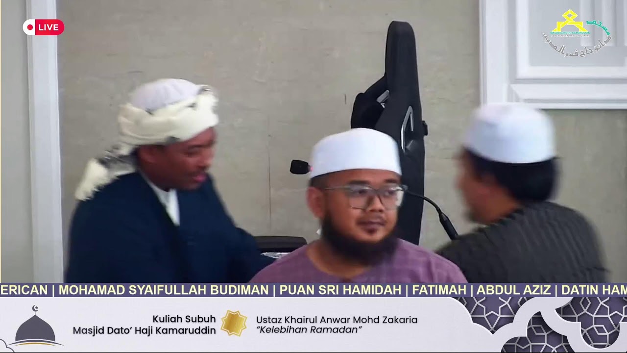KULIAH SUBUH @ MDHK - Ustaz Khairul Anwar Mohd Zakaria