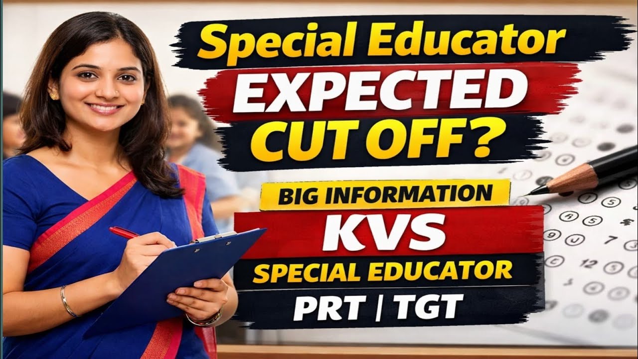 kvs special educator expected cut off
