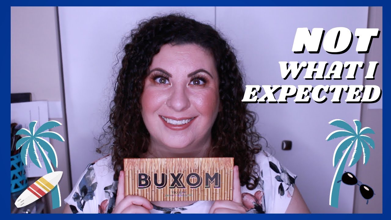REVIEW & DEMO OF THE BUXOM TIKI BAR PALETTE