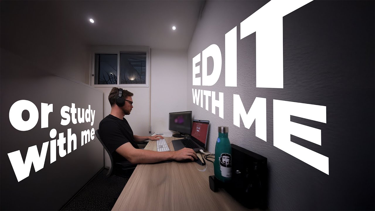 Study (Edit) With Me -  25/5 Pomodoro
