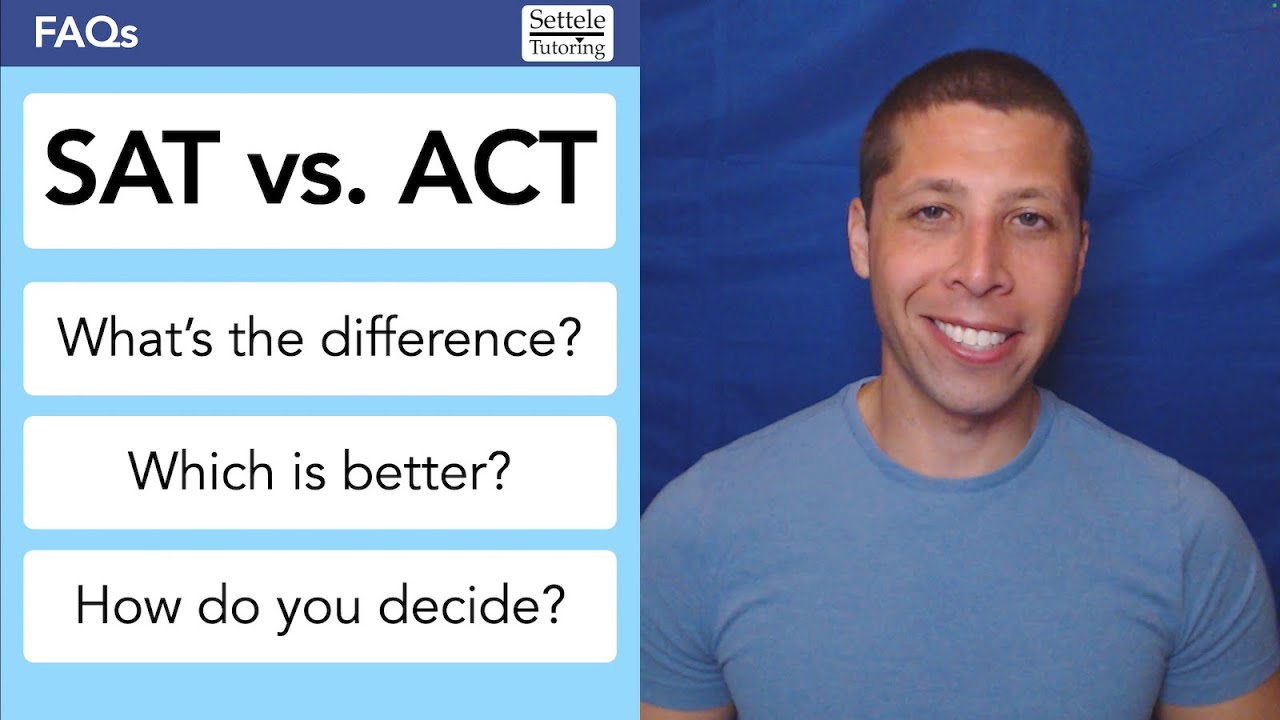 SAT vs. ACT &mdash; which should you take?