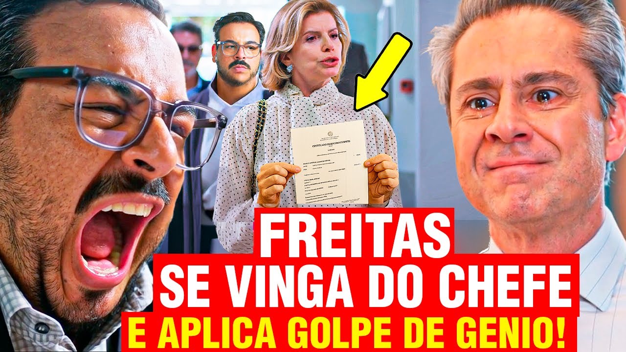 VALE TUDO - Freitas MUDA DE LADO, DÁ UM GOLPE em Marco Aurélio e ENTREGA ele para Odete! RESUMO!