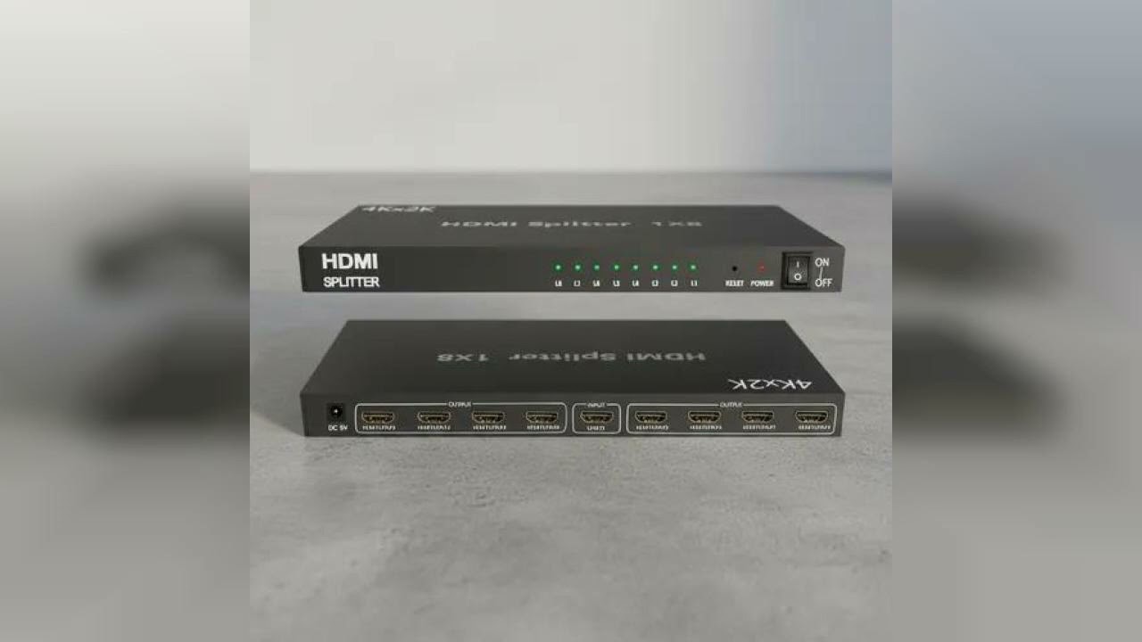 Review: Splitter Distribuidor Divisor Hdmi 1x8 Com 8 Saidas