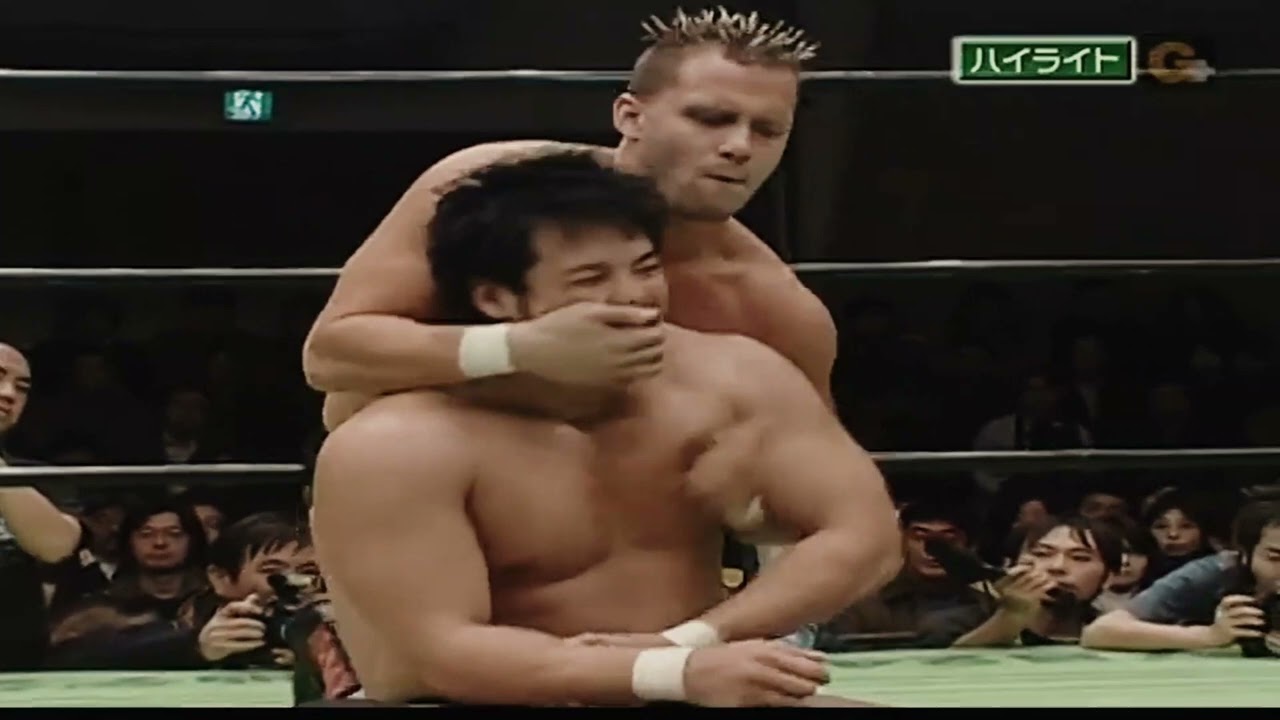 Nigel McGuinness vs Go Shiozaki (NOAH ¨ ROH World Title Match ¨ 2008) Highlights
