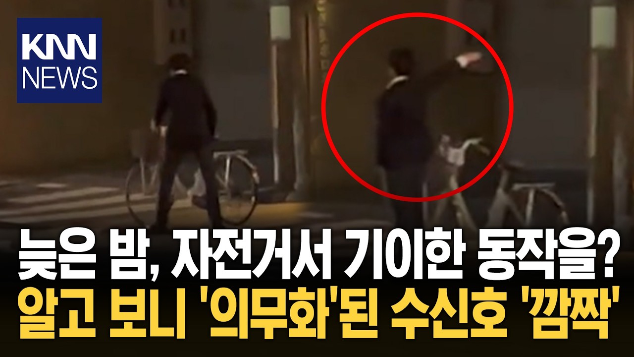 외국인도 예외 없는 日 '청표 제도' 자전거 규칙 113가지 꼭 지켜라?/ KNN