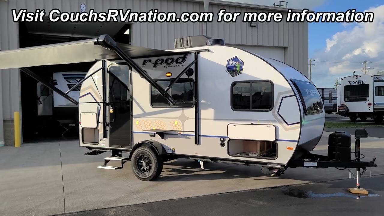 2023 Rpod 180 Travel Trailer By Foresriver RVs @ Couchs RV Nation a RV Wholesalers - RV Review Tours