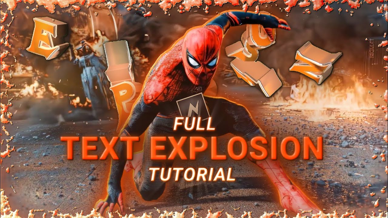 How to Make 3D Text Explosion in Node Video (Step by Step)